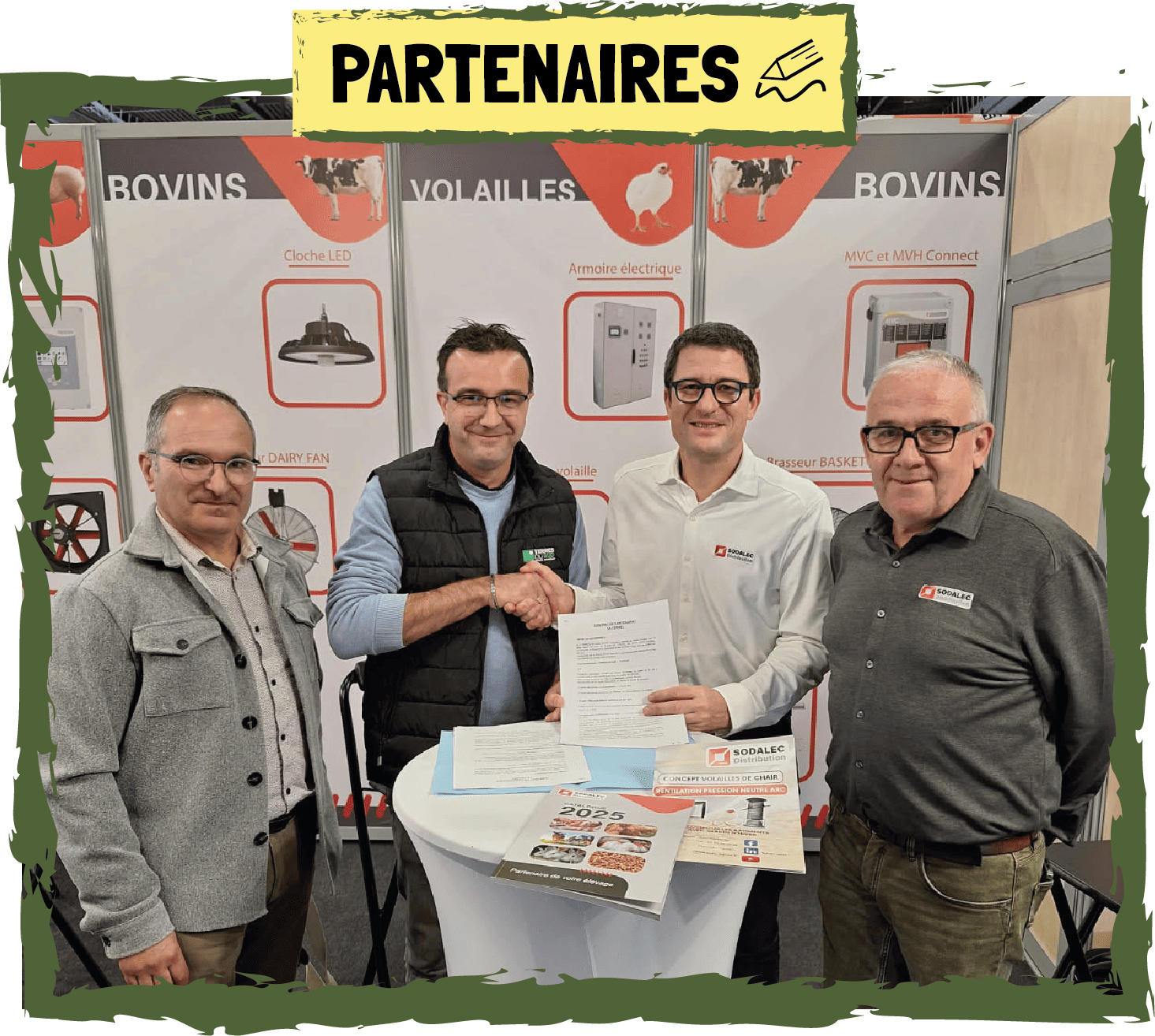 La société SODALEC, partenaire historique depuis le démarrage de nos activités, rejoint le podium !🥉