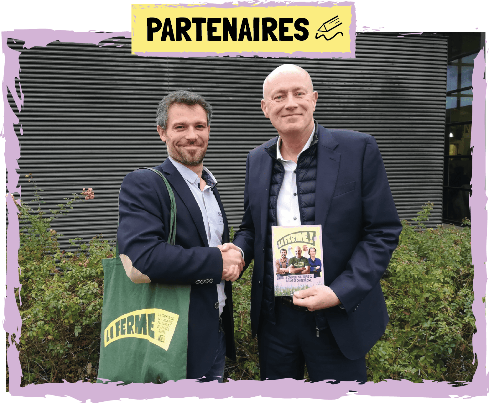 Fournisseur historique et aujourd’hui partenaire du mouvement La Ferme ! ✍